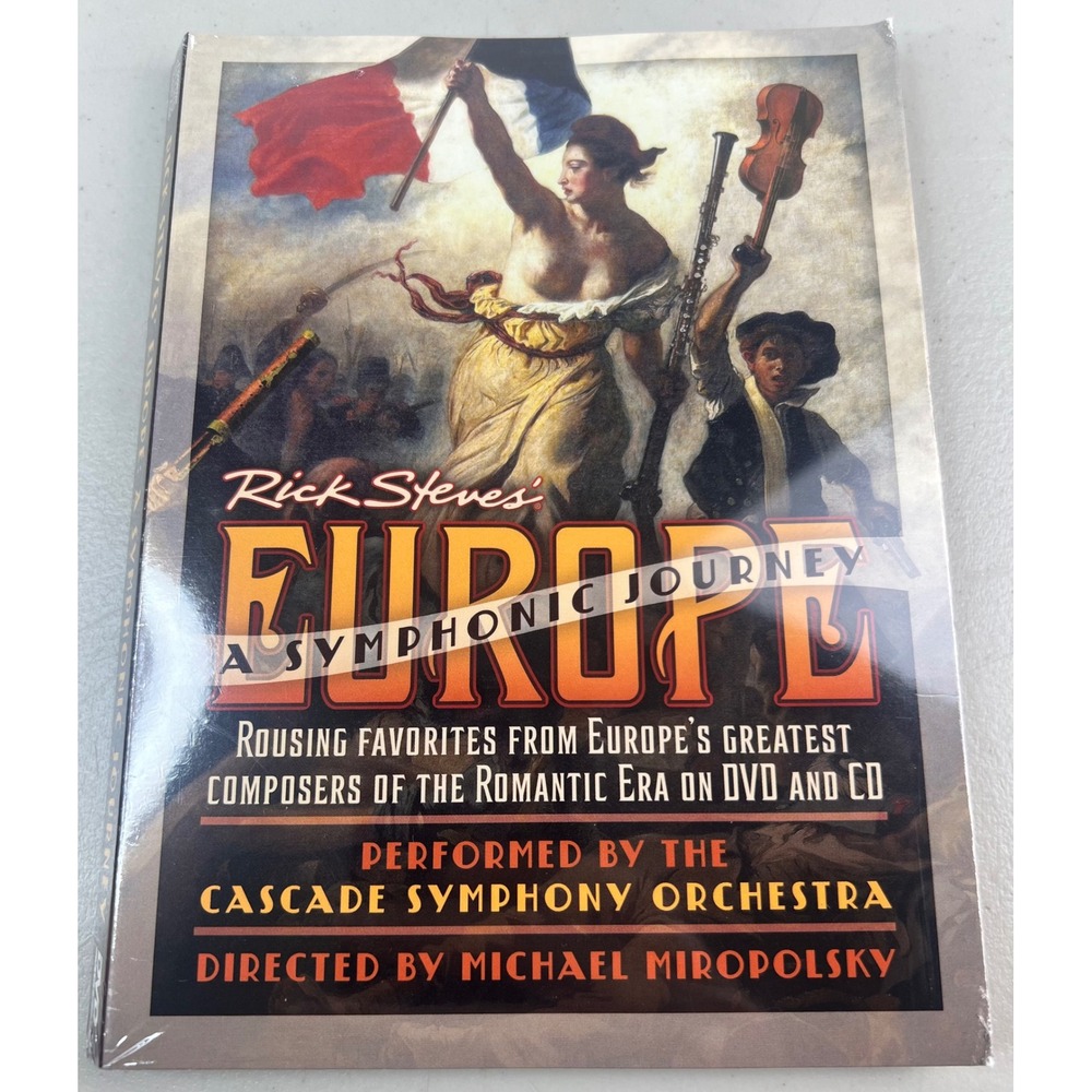NEW Rick Steves Europe A Symphonic Journey DVD CD Cascade Symphony Orchestra